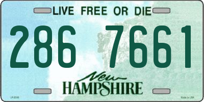 NH license plate 2867661