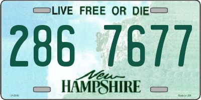 NH license plate 2867677