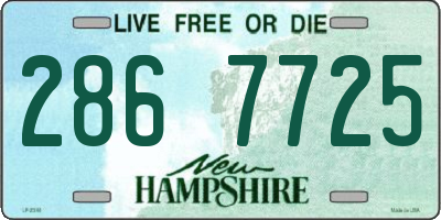 NH license plate 2867725