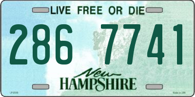 NH license plate 2867741