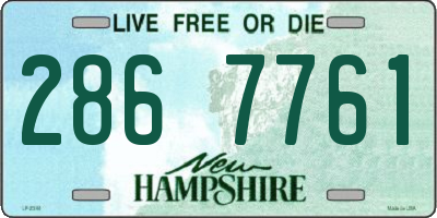 NH license plate 2867761