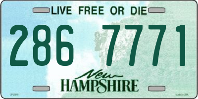NH license plate 2867771