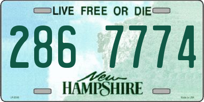 NH license plate 2867774