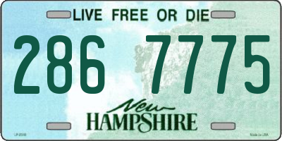 NH license plate 2867775