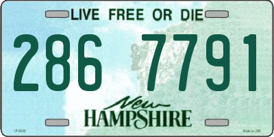 NH license plate 2867791