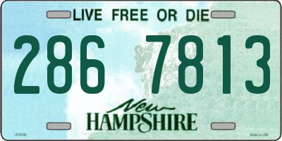 NH license plate 2867813