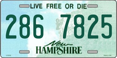 NH license plate 2867825