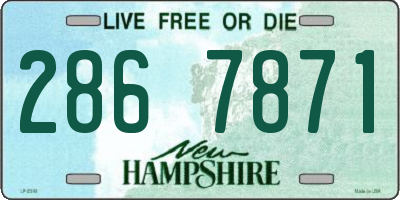 NH license plate 2867871