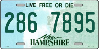 NH license plate 2867895