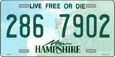 NH license plate 2867902