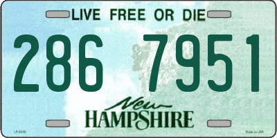 NH license plate 2867951