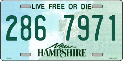 NH license plate 2867971
