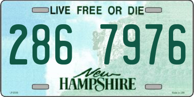 NH license plate 2867976