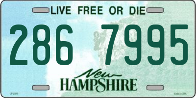 NH license plate 2867995