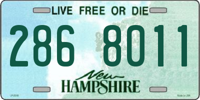 NH license plate 2868011