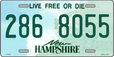 NH license plate 2868055