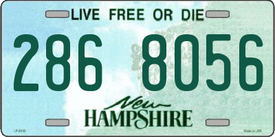 NH license plate 2868056