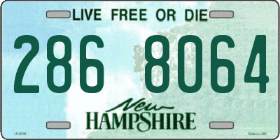 NH license plate 2868064