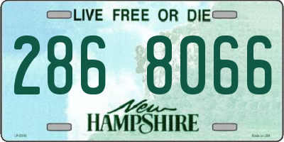 NH license plate 2868066