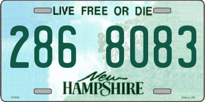 NH license plate 2868083