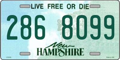 NH license plate 2868099