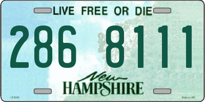 NH license plate 2868111