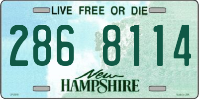 NH license plate 2868114