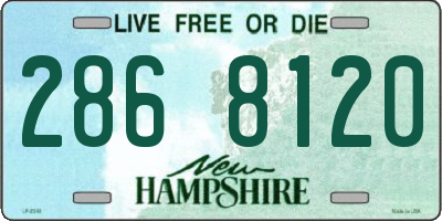 NH license plate 2868120