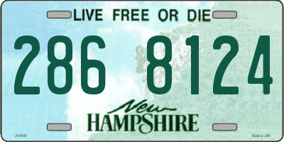 NH license plate 2868124