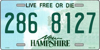 NH license plate 2868127