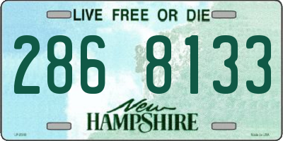 NH license plate 2868133