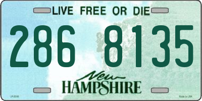 NH license plate 2868135