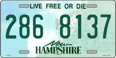 NH license plate 2868137