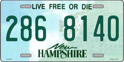 NH license plate 2868140