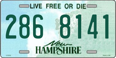 NH license plate 2868141
