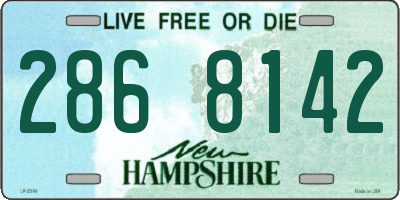 NH license plate 2868142