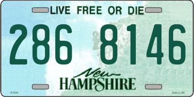 NH license plate 2868146