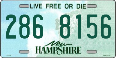 NH license plate 2868156