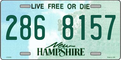 NH license plate 2868157