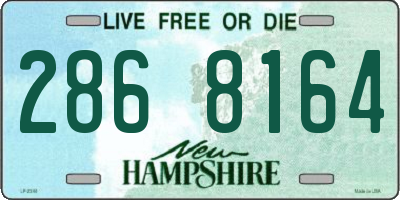 NH license plate 2868164
