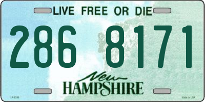 NH license plate 2868171