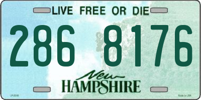 NH license plate 2868176