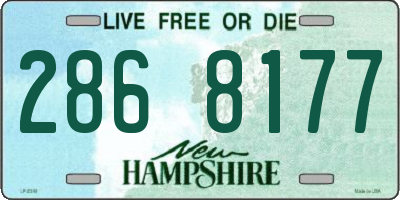 NH license plate 2868177
