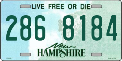 NH license plate 2868184