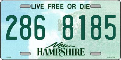 NH license plate 2868185