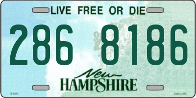 NH license plate 2868186