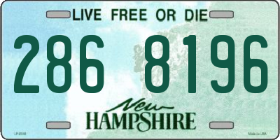 NH license plate 2868196