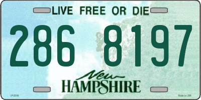 NH license plate 2868197
