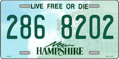 NH license plate 2868202