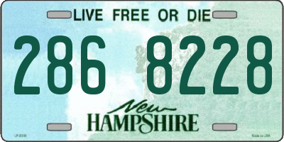 NH license plate 2868228